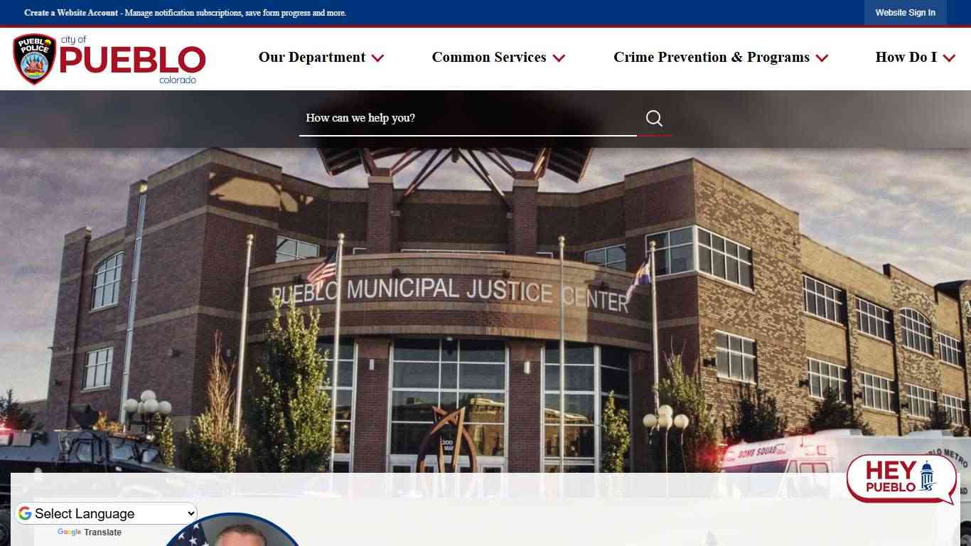 Police Department | Pueblo, CO - Official Website